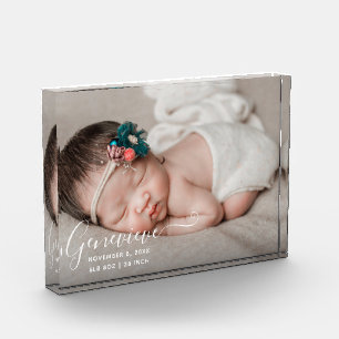 Bloc photo Statistiques sur la naissance du nouvea