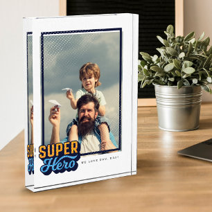 Bloc Photo Superhero Comic Livre Cadeau Photo Pour Papa Keeps