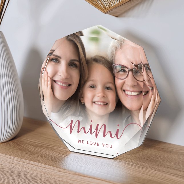 Bloc Photo Superposition de script de grand-mère Mimi (Créateur téléchargé)