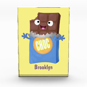 Bloc Photo Sympa chocolat chocolat bonbon bar personnage de d