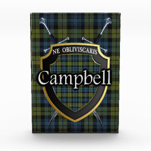 Bloc Photo Tartan de Campbell d'écossais