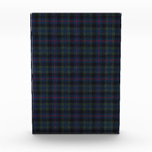 Bloc Photo tissu motif tartan Campbell Photo Block