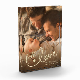 Bloc Photo Tomber amoureux de l'automne Baby Adoption Keeps