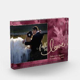 Bloc Photo Tomber amoureux de l'automne   Mulberry Gold Maria