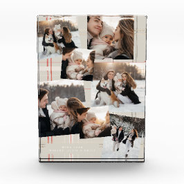 Bloc Photo Tradition Plaid Cosy Cabine cadeau de Noël Multi 8