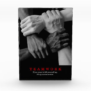 Bloc Photo Travail D'Équipe Motivation Inspiration Citation M