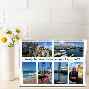 Bloc Photo Vacances en famille Voyage 6 Collage de photos Mod