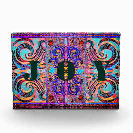 Bloc Photo Verre Trait Comme Joy Ornament