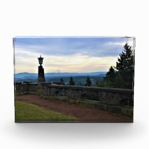 Bloc Photo Vue du mont Hood, Portland, Oregon