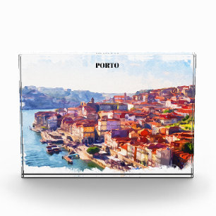 Bloc Photo Vue panoramique Porto Portugal