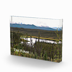 Bloc Photo Yukon Pond