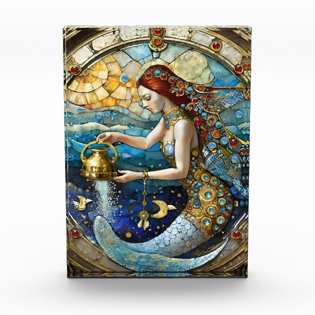 Bloc Photo Zodiac - Aquarius La Sirène Du Porteur D'Eau (Devant)