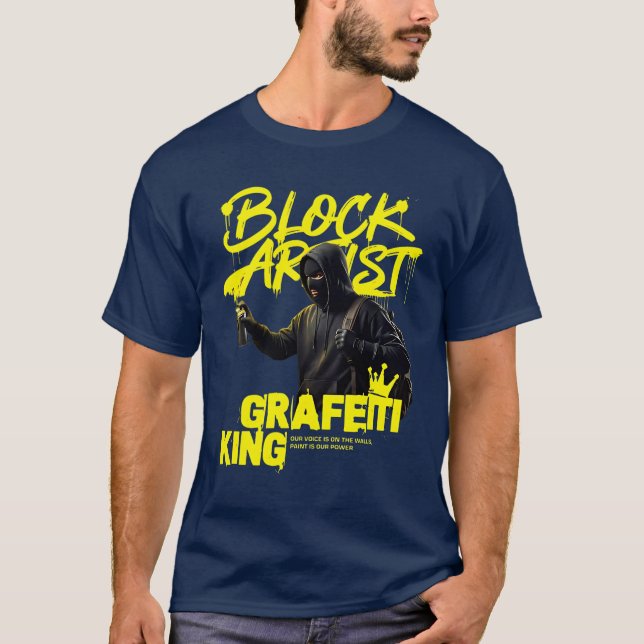 Block Artist – Graffiti King Tee (Vorderseite)