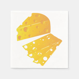 Block der Käse-Papierservietten Serviette