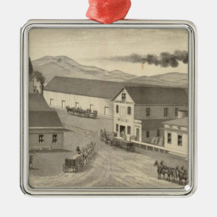Block I, Livermore Ornament Aus Metall