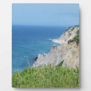 Block Island Bluffs - Block Island, Rhode Island Fotoplatte