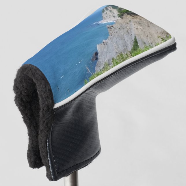 Block Island Bluffs - Block Island, Rhode Island Golf Headcover (3/4 Vorderseite)