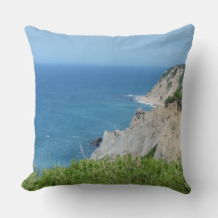 Block Island Bluffs - Block Island, Rhode Island Kissen