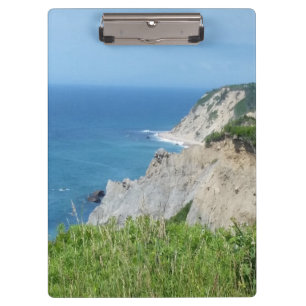 Block Island Bluffs - Block Island, Rhode Island Klemmbrett
