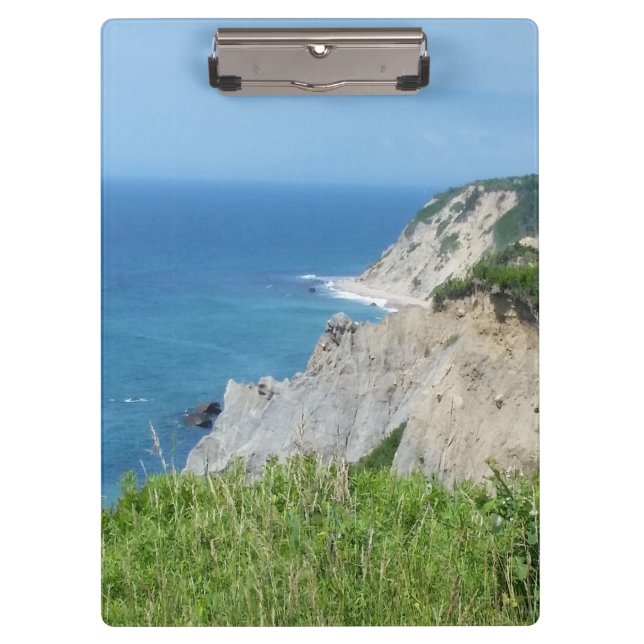 Block Island Bluffs - Block Island, Rhode Island Klemmbrett (Vorderseite)