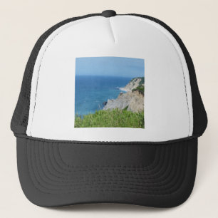 Block Island Bluffs - Block Island, Rhode Island Truckerkappe