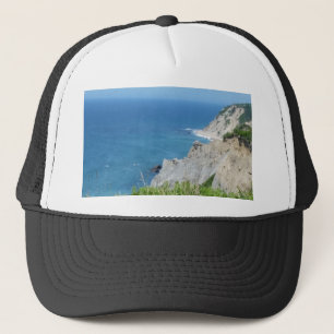 Block Island Bluffs - Block Island, Rhode Island Truckerkappe