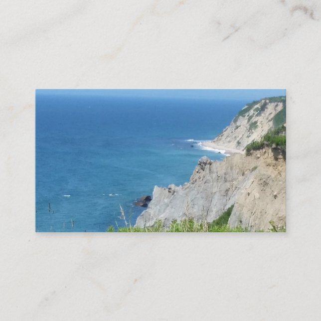Block Island Bluffs - Block Island, Rhode Island Visitenkarte (Vorderseite)
