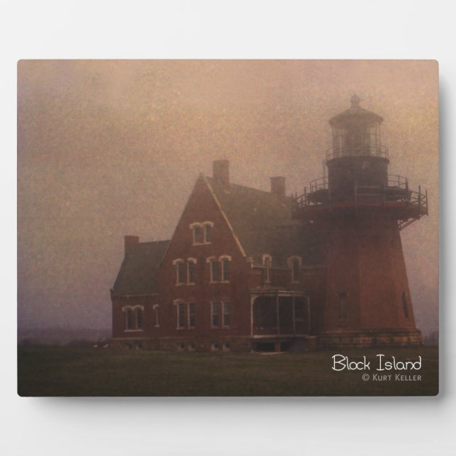 Block Island Fotoplatte (Vorderseite)