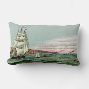 Block Island Lendenkissen