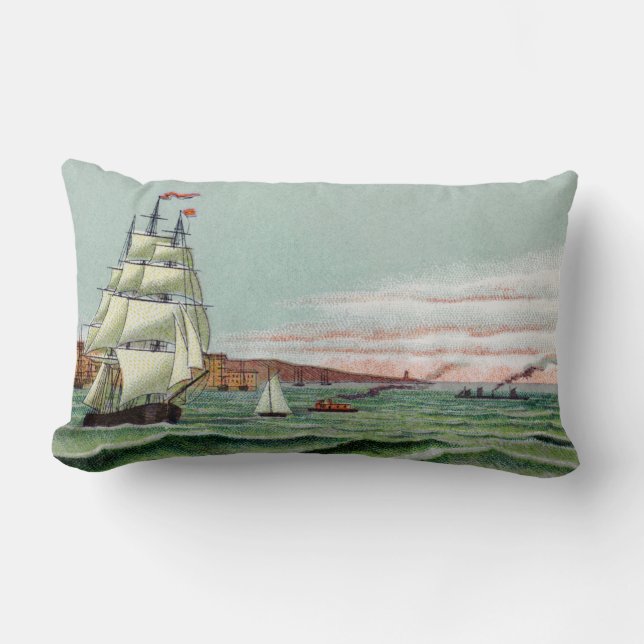 Block Island Lumbar Pillow Lendenkissen (Vorderseite)