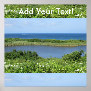 Block Island Pond 1 Poster