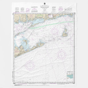 Block Island Sound and Approach Nautical Chart Fleecedecke