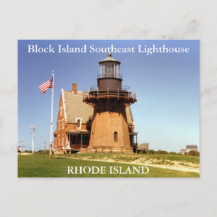 Block Island Southeast Lighthouse, RI Carte postal
