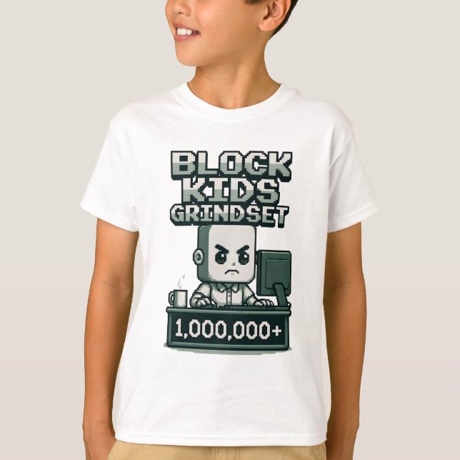 BLOCK KIDS GRINDSET T-Shirt (Vorderseite)