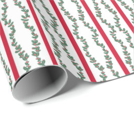 Block Print Garlands Geschenkpapier