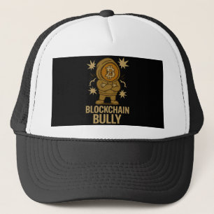 Blockchain Bully™ Bitcoin für Crypto Coin Händler Truckerkappe