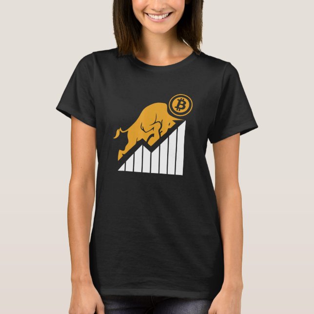 Blockchain Crypto Crypto Currency Crypto Trader Bi T-Shirt (Vorderseite)