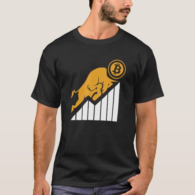 Blockchain Crypto Crypto Currency Crypto Trader Bi T-Shirt (Vorderseite)