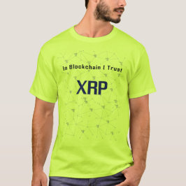 Blockchain I Kräuselung in der Vertrauens-XRP T-Shirt