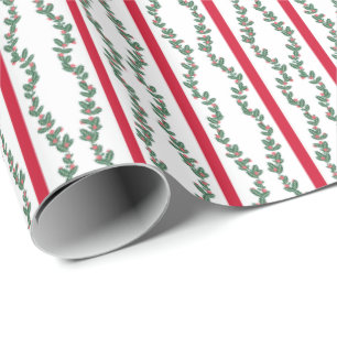 Blockdruckgirlanden Geschenkpapier