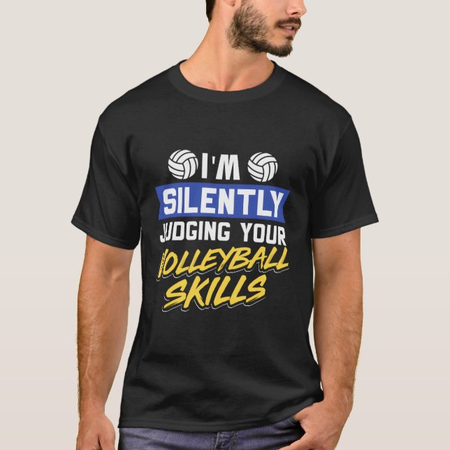 Blocker Spiker Ich beurteile still deine Freigebig T-Shirt (Vorderseite)