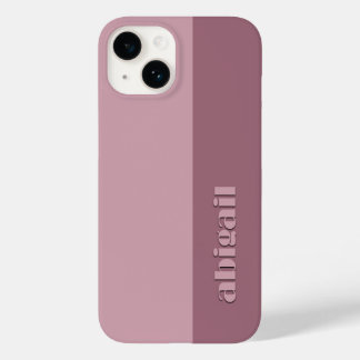 Blockfarben mit Personalisierung Case-Mate iPhone 14 Hülle