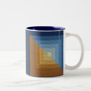 BLOCKHAUS ZWEIFARBIGE TASSE