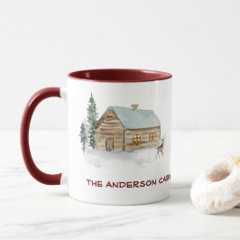 Blockhütte Hirschbaum-Tasse Tasse