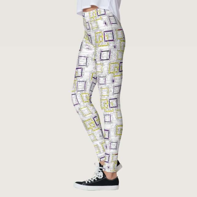 Blockierabmessungen Leggings (Links)