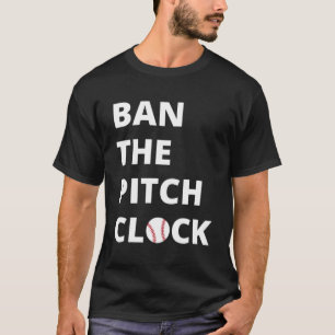 Blockieren Sie die Pitch-Uhr im Baseball, um Ihre  T-Shirt
