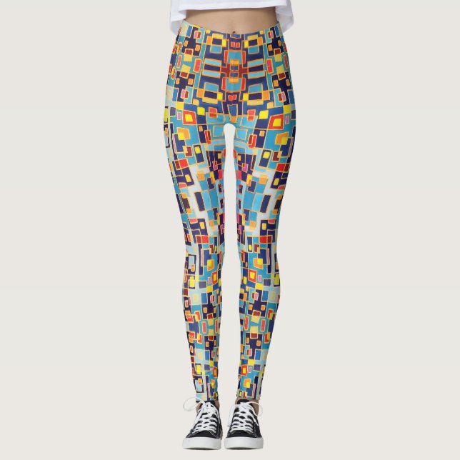 blockiert leggings (Vorderseite)