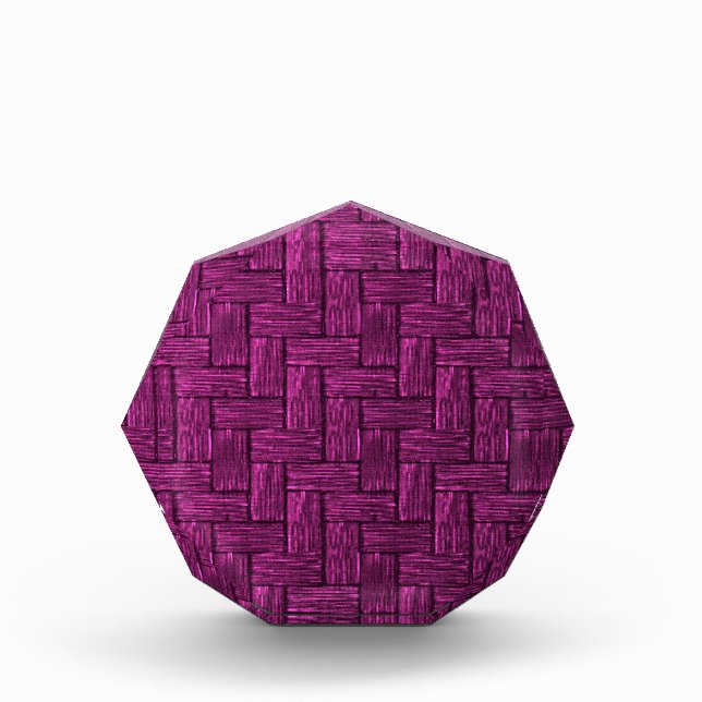 Blockierter Magenta-Foto-Block Fotoblock (Vorderseite)