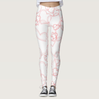 Blockierungsherzen Leggings