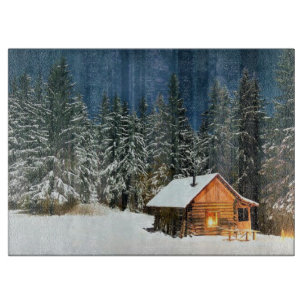 Blockkabine Schneidebrett